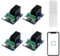 QIACHIP Smart Wifi Relais Modul Wlan Schalter,USB DC 5V Momentan Kippschalter Hausautomation Empfanger mit Fernbedienung use Ewelink APP fur die Zugangskontrolle,Kompatibel mit Alexa Google Home