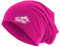 Roughtex Friendly Beanie SERVUS Unisex Jersey Mütze zweilagig Baumwolle reflektierend Bedruckt Pink XS/S