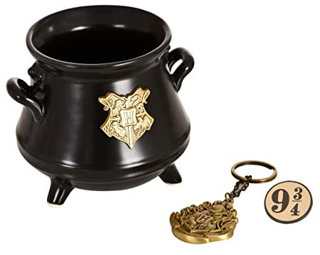 ABYSTYLE - HARRY POTTER Coffret cadeau premium Mug 3D + Porte-clés3D + Pin's