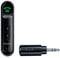 Baseus Basis Bluetooth Aux Music Sender -Auto -Ladegerät mit Batterieschwarz