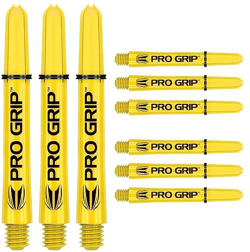 Target - Pro Grip 3er Set - Shaft Yellow Short = 34,0mm