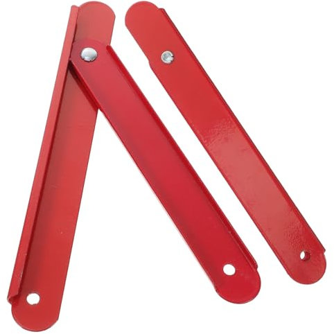 Hemobllo 2pcs Loft Ladder 180 Degree Rotatable Aluminum Step Ladder Hinge Werner Ladder Accessories Attic Ladder Hinge Fiberglass Double Ladder to Rotate Aluminum Alloy Telescopic Ladder