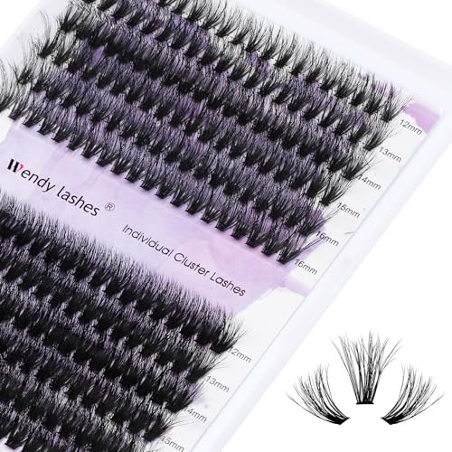 Faux Cils Individuels 240PCS Cluster Cils Volume Russe 0.07mm D Curl Effet 3D Mix12-16mm 40D+50D Cluster Extensions de Cils Individuels Bouquet Cluster Eye Lashes(40D+50D-0.07-3D-MIX12-16)