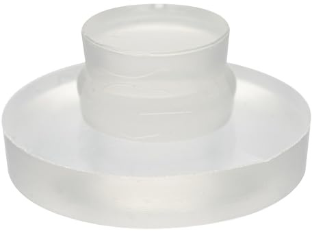 WAGNER Elastikpuffer rund 4tlg. Ø 20 x 8 mm, für den Innen- und Außenbereich, aus transparentem Kunststoff - Made in Germany - 15221599