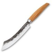 3 Claveles Cuchillo Cocinero Takumi de acero inoxidable y mango de madera de olivo 20CM