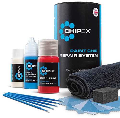 Chipex Touch-Up Paint Kit for TESLA Model 3/Y/S/X for Wheels, Paint Color NEU240E ZERO G GREY MET | Touch Up Paint Kit & Car Paint Scratch Remover | Includes Paint Brush Kit | Lite Kit