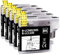 Tinnee LC1100 LC980 Kompatibel für Brother LC1100 LC980 Druckerpatronen für DCP-145C DCP-185C DCP-195C DCP-163C DCP-165C MFC-250C DCP-365CN DCP-373CW DCP-375CW MFC-490CW MFC-5490CN MFC-5890CN