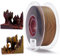 ZIRO PLA Filament 1.75mm, Matt Mehrfarbig 3D Drucker Filament, Farbwechsel mit Winkel, Dreifarbig 3-in-1 PLA, Maßgenauigkeit +/-0.03mm, Passend für Die Meisten FDM-Drucker, 1kg/2.2lbs Spule, Vulkan