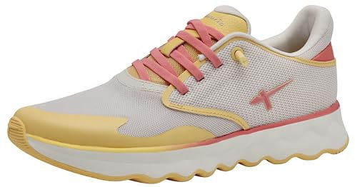 Tamaris Schnürer Damen Vegan sportlich orange,EU 38