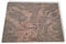 Kalu creations Planche à découper en granit résistant à la chaleur, plan de travail naturel, idéal pour viande et légumes, grandes planches à découper en granit naturel 40 x 30 x 1,5 cm - Multicolore