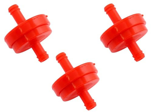 SECURA 3x Benzinfilter Kraftstofffilter kompatibel mit Briggs & Stratton 195456 Motor