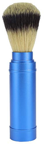 VIFERR Rasierpinsel, Tragbare Bartbürste für Männer, Bartpinsel Herren-Rasierpinsel Reise Gesichtsreinigung Pflegewerkzeug