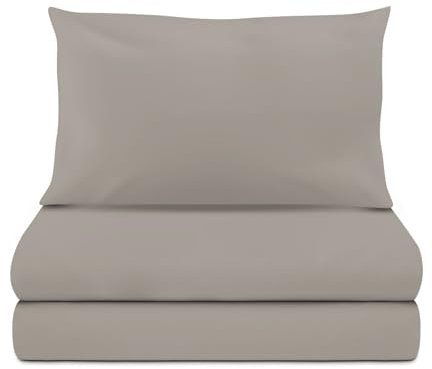 KASANOVA NUOVO COTONE 1/2 LETTO QUADRATO COMPLETO GRIGIO