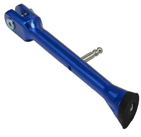 WWHUMM Motorrad Heber Motorrad-Ständer, Roller-Modifikationsteile, Motorrad-Fußständer, Halterung, Moped-Zubehör, Seitenständer Motorrad Parkbeinstütze Staender(Blue)