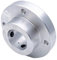 Axis Tight 1pcs Aluminum Alloy Flange Coupling 5mm 6mm 6.35mm 7mm 8mm 9mm 10mm 22mm Hole 50mm Diameter Rigid Transmission Shaft Connection Bearings Adapter(20mm)