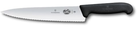 Coltello cucina ondulato - Fibrox 22 cm