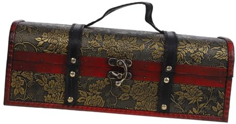 Générique Coffret pour Vin Rouge Organiseur De Bouteilles Vides en Bois