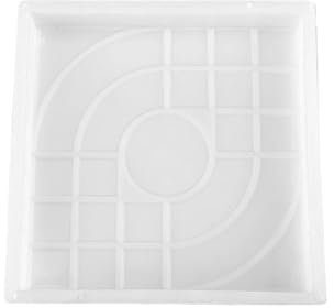 SkyjOy Beton Schablonen Garten Pflaster Form DIY Manuell Propylen Pflaster Zement Beton Form Betonformen(Square)