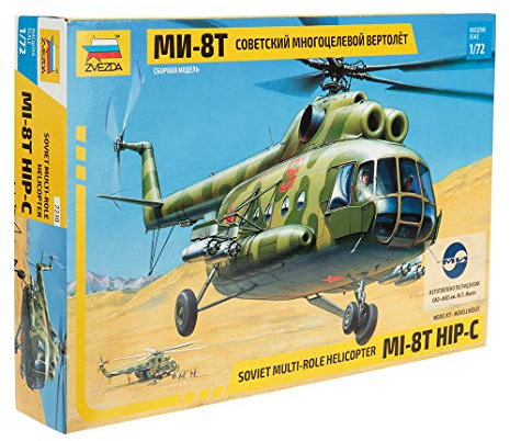 Zvezda - Z7230 - Model Kit - Mil MI-8T - 1:72 Scale