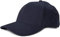 styleBREAKER Unisex 6-Panel Baseball Cap | gebürstete Baumwolle | Klettverschluss verstellbar | einfarbiges Basecap für Damen und Herren, Farbe:Navy