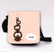 ilka parey wandtattoo-welt Schultertasche Handtasche Tasche mit Eulen Eulchen rosa Mädchentasche Umhängetasche mit Eule Tasche mit Namen kt073