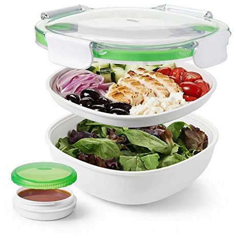 OXO Good Grips 11139700 Boîte Repas Salade Plastique Blanc