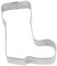 Städter Cookie Cutter, Stiefel, 6 cm, Silber, 1 Stück