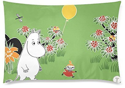 Odelette Harriet Custom Moomins Valley Cartoon Pillowcase/Kissenbezüge 16x24 two sides Zippered Rectangle Pillowcase/Kissenbezüge Throw Pillow Covers
