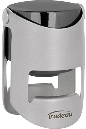 Trudeau 5060170 Champagne Stopper, Stainless Steel, Stainless Steel, 4 x 4 x 5.5 cm