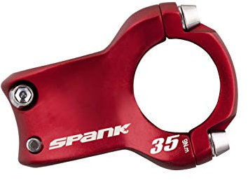 Spank Sike Race 2.0/LG.35 mm/Durchmesser 31,8 mm Vorbau, Mountainbike, E-Bike, Unisex, Erwachsene, Rot