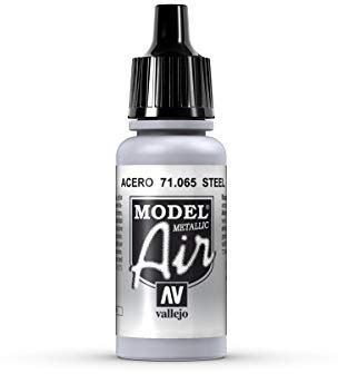 Farbe Vallejo Model Air 71065 Steel (17ml)