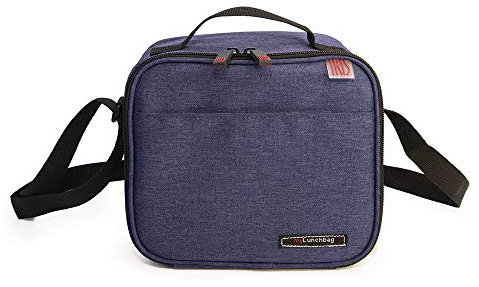 Iris barcelona LUNCHBAG City Snack Bag 10, Bolsa: Poliéster, Azul, O,6 l