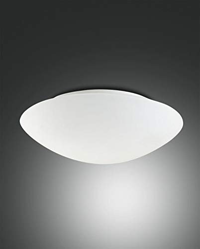 LED Deckenleuchte weiß Fabas Luce Pandora 40cm 2500lm dimmbar