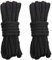 Shaddock Double-Braided Nylon Dock Lines -25ft/50ft Premium Docking Lines with 12 inch Eyelet Boat Mooring Line Anchor Rope Dia: 3/8 inch 1/2 inch 5/8 inch(1/2inch-25ft-2pcs)