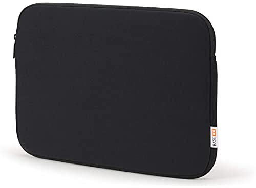 base xx Laptop Sleeve 14 Zoll – 14.1 Zoll Notebookhülle - Wasserabweisende Notebooktasche mit Metallreißverschluß, stoßfeste Polsterung, Jersey Stoff, schwarz