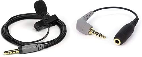 Rode SmartLavPlus Microphone lavalier pour Smartphone & SC4 Adaptateur pour VideoMic