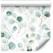 murando - Vlies Tapete Deko Panel Fototapete Blätter Natur Wanddeko 10 m Tapetenrolle Mustertapete Wandtapete modern design Dekoration - weiß grün Äste b-B-0568-j-a