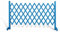 Beeteinfassung Palisaden für Garten Verstellbarer Balkon Garten Streikposten Zaun Holzzaun T-förmige Fuß Kupfer Nagelverbindung Dekorieren gegen die Wand EIIDJFF 528(Color:Blue;Size:170x70cm)