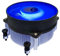 HIGH POWER BlueAM4 Blue LED Light CPU Air Cooler with Aluminum Heatsink & 95mm PWM Cooling Fan for AMD Ryzen 5,7,9 Processor/Socket AM4 / AM5 PC Motherboard