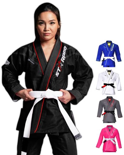 Starpro - Ronin Preencogido Premium Jiu Jitsu, BJJ Gi - Muchos tamaños y Colores - Jujitsu Gi, BJJ Gi Ligero, Jiu Jitsu Gi, Juijitsu Gi, Gi BJJ, BJJ Gi Hombres