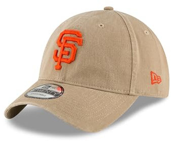 New Era San Francisco Giants MLB Core Classic Braun Verstellbare 9Twenty Cap - One-Size