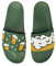 Dedoles Badeschuhe viele lustige Designs Bücher Kaffee Katze Party Pizza Dackel Fuchs Panda Delfin Geschenk, Farbe: Prickelndes Bier, Gr.: 45 EU