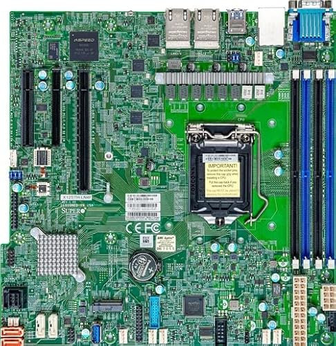 SUPERMICRO MBD-X12STH-LN4F-B Micro-ATX placa base de servidor LGA 1200 C256