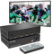 MT-VIKI 4K Video Wall Controller 2x2, Support 4K 30Hz HDMI Input and Output Source for 4 HDMI TV Splicing Display & 8 Display Modes -1x2, 1x3, 1x4, 2x2, 4x1, 3x1, 2x1