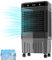 3 en 1 Climatizador Evaporativo, Enfriador de Aire Acondicionado Portatil sin Tubo Exterior, Oscilación Automática de 3 Velocidades, Sincronización de 12 H, 40 L Tanque de Agua (Size : Mechanical)