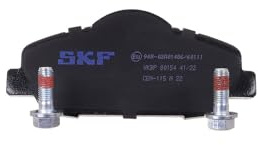 SKF Scheibenbremse Bremsbelag VKBP 80154-4er Set - Position Vorderachse Höhe 77 mm Länge 154 mm Breite 83 mm Dicke 18,6 mm - OE Qualität | Kompatibel mit: CITROËN C4 CACTUS, C4 CACTUS Van, C-ELYSEE, PEUGEOT 301, 308 II, 308 SW I, 308 SW II