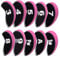 Golf Iron Covers,Golf Iron Head Covers Neoprene Golf Iron Covers Set 11pcs/10pcs Golf Iron Headcovers,Golf Club Head Covers for Iron Club Fit All Brands Titleist,Callaway,Taylormade