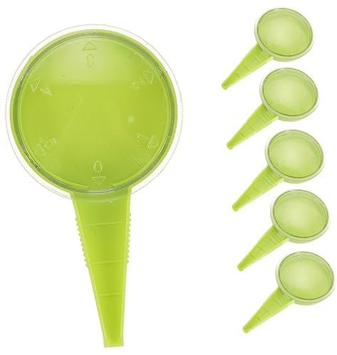 Yardwe 6pcs Planter Seeder Tool Hand Held Spreader Dispenser Tool Automatic Mower Handheld Spreader Dibber Dispenser for Small Sowing Spreader Water Dispenser Manual Plastic