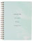 Fringe Studio 977149 Notizbuch, Spiralbindung, Marmor, Taschenbuch, Vordertasche, schmal, liniert, 19,8 cm B x 24,8 cm H, 192 Seiten