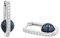 Amor Creolen 925 Sterling Silber Damen Ohrschmuck, mit Zirkonia synth., mit Muschelkernperle, 1,7 cm, Schwarz, Kommt in Schmuck Geschenk Box, 2039089